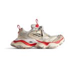 Men’s Cargo Sneaker  in Beige/grey/red